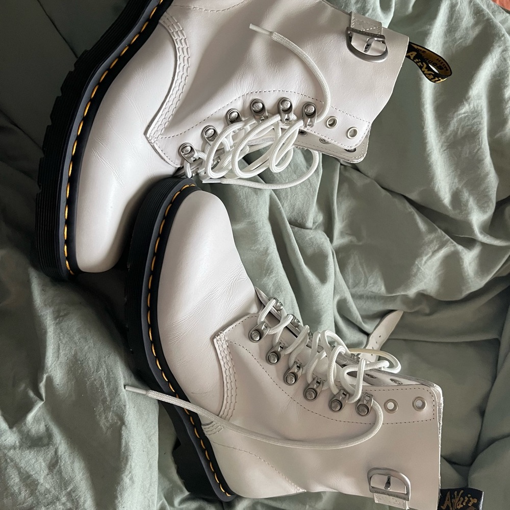 Doc Marten White Boots